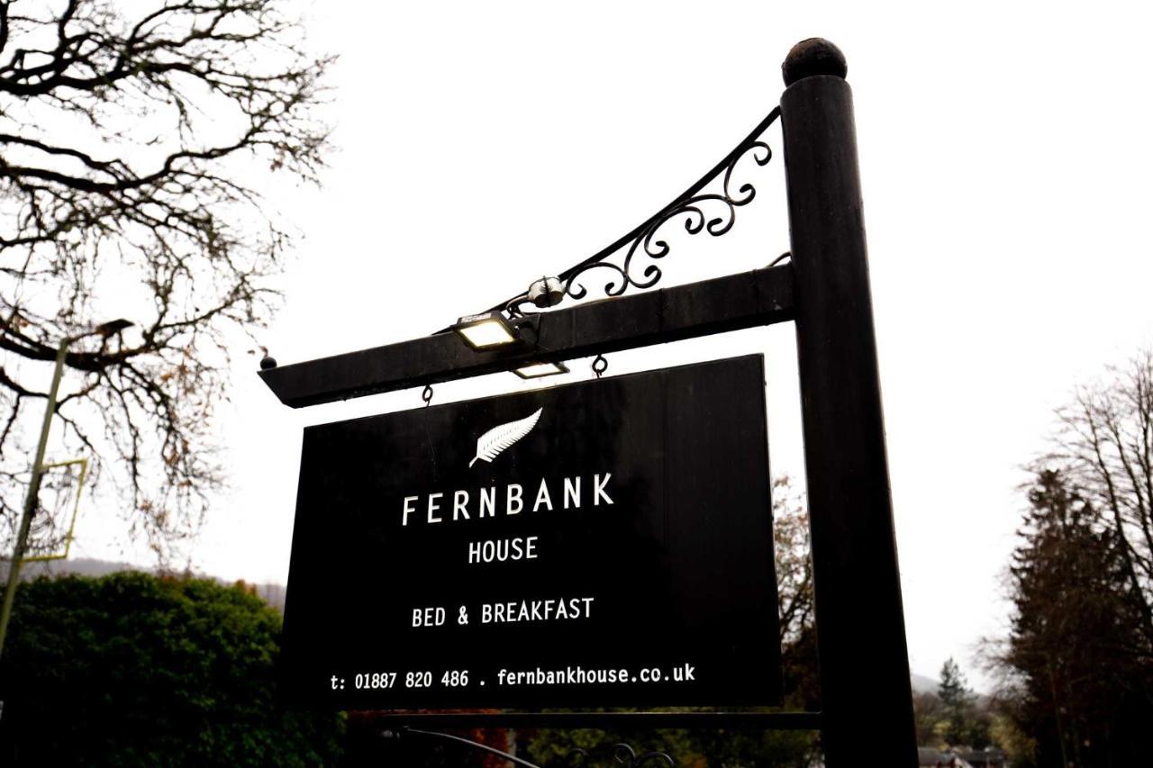 Bed and Breakfast Fernbank House Aberfeldy Esterno foto